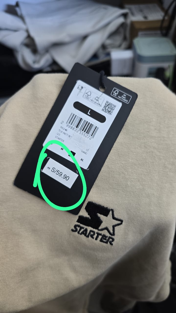 POLO STARTER TALLA L