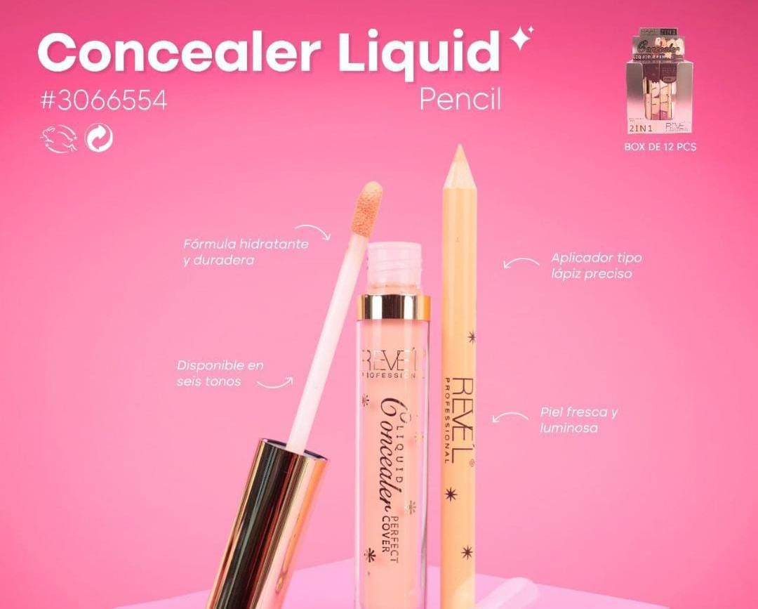 DUO DE LAPIZ Y CORRECTOR LIQUIDO