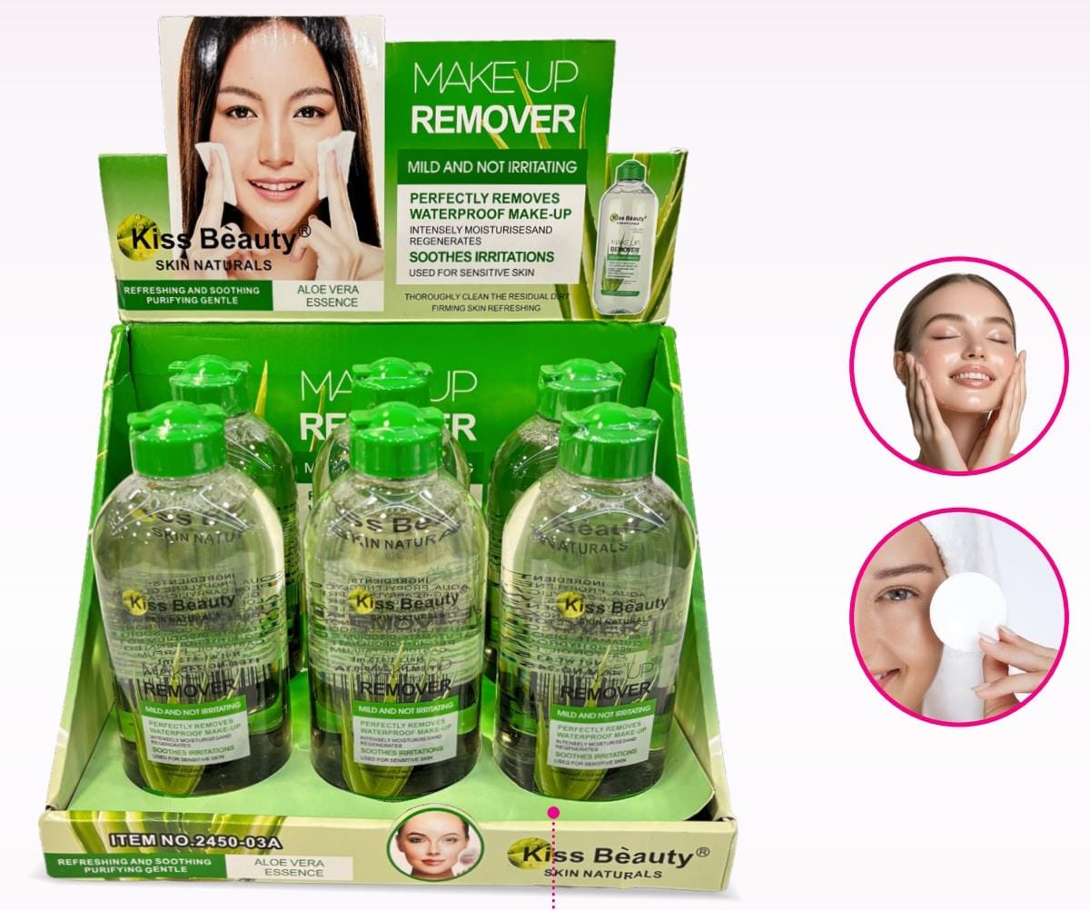 REMOVEDOR DE MAQUILLAJE KISS BEAUTY